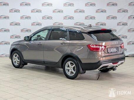 ВАЗ (Lada), Vesta, 1600, 122, бензин, универсал, механика, передний привод, среднее состояние, левый, серый, 879 000 ₽