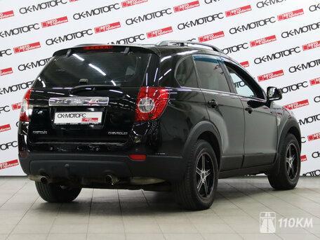 Chevrolet, Captiva, 2400, 136, бензин, внедорожник, механика, полный привод, среднее состояние, левый, черный, 765 650 ₽